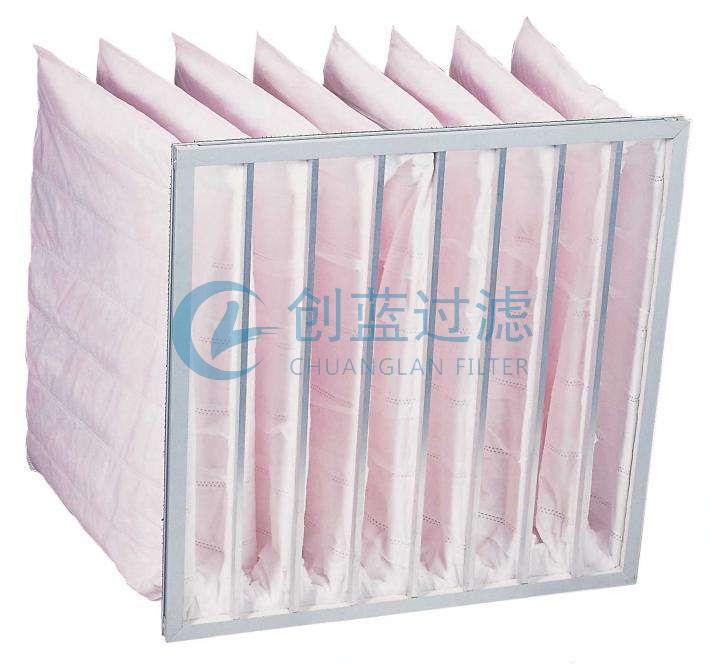 F5/F6亚高效玻璃纤维中效过滤袋 F5/F6亚高效玻璃纤维中效过滤袋